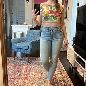 Madewell High Rise Skinny Jeans